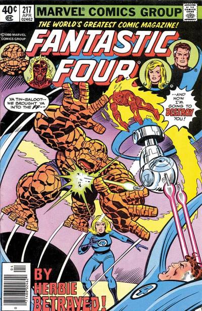 Fantastic Four (1961)   n° 217 - Marvel Comics