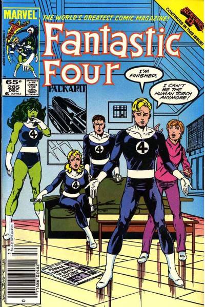 Fantastic Four (1961)   n° 285 - Marvel Comics