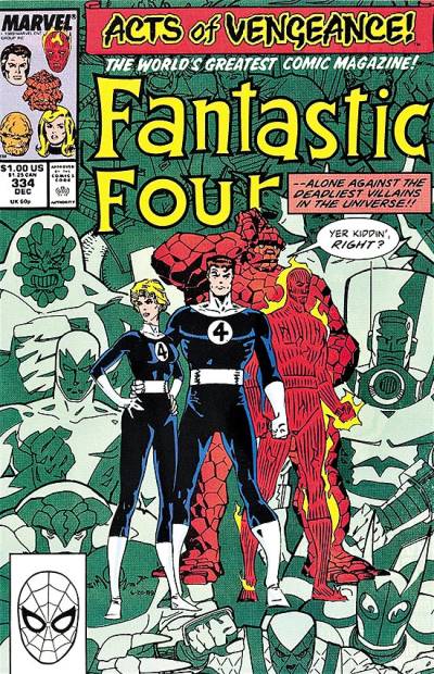 Fantastic Four (1961)   n° 334 - Marvel Comics