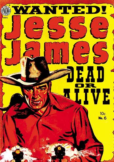 Jesse James (1950)   n° 6 - Avon Periodicals