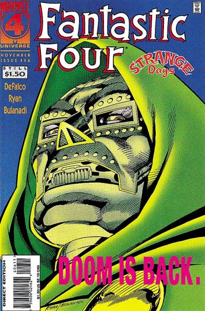 Fantastic Four (1961)   n° 406 - Marvel Comics