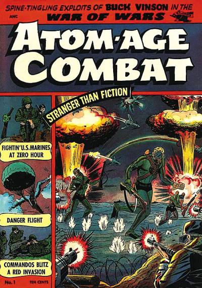 Atom-Age Combat (1952)   n° 1 - St. John Publishing Co.