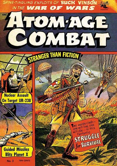 Atom-Age Combat (1952)   n° 3 - St. John Publishing Co.