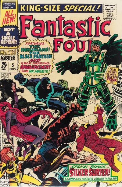 Fantastic Four Annual (1963)   n° 5 - Marvel Comics