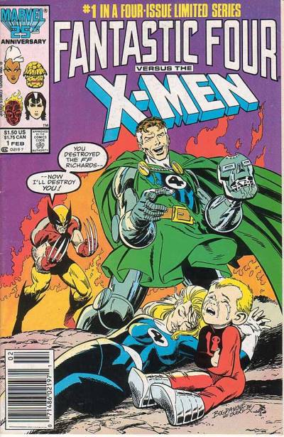 Fantastic Four Vs. X-Men (1987)   n° 1 - Marvel Comics