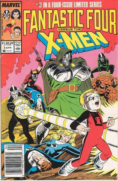 Fantastic Four Vs. X-Men (1987)   n° 3 - Marvel Comics