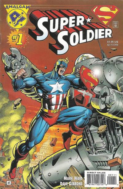 Super Soldier (1996)   n° 1 - Amalgam Comics (Dc Comics/Marvel Comics)