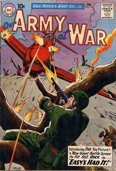 Our Army At War (1952)   n° 103 - DC Comics