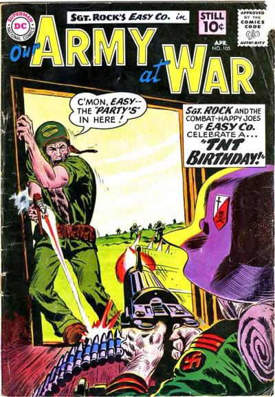 Our Army At War (1952)   n° 105 - DC Comics