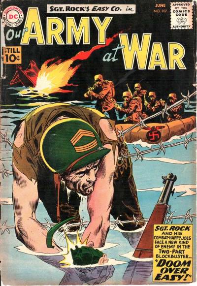 Our Army At War (1952)   n° 107 - DC Comics