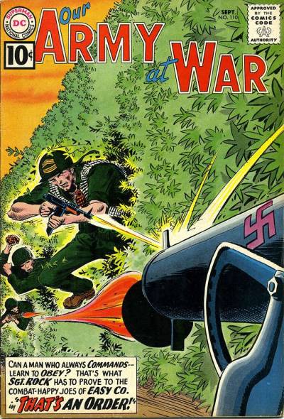 Our Army At War (1952)   n° 110 - DC Comics