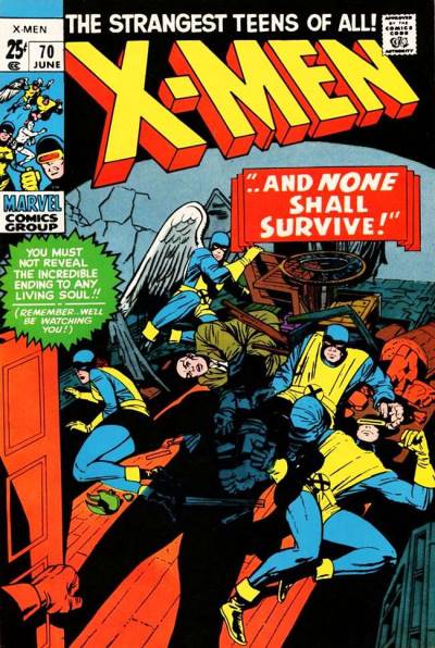 Uncanny X-Men, The (1963)   n° 70 - Marvel Comics