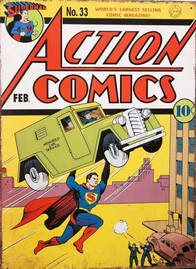 Action Comics (1938)   n° 33 - DC Comics