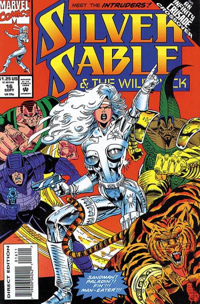 Silver Sable & The Wild Pack (1992)   n° 16 - Marvel Comics