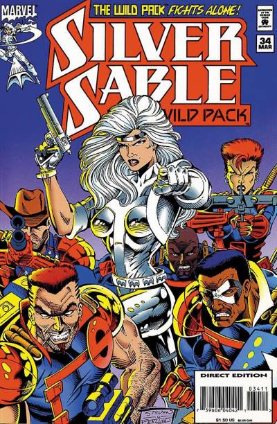 Silver Sable & The Wild Pack (1992)   n° 34 - Marvel Comics