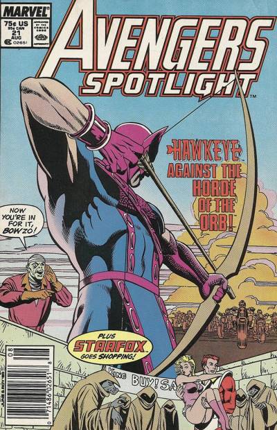 Avengers Spotlight (1989)   n° 21 - Marvel Comics