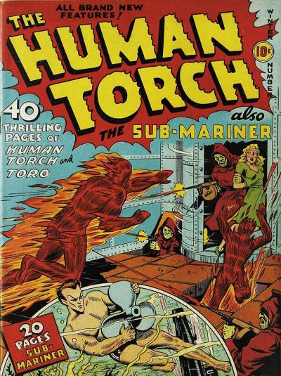 Human Torch (1940)   n° 3 - Timely Publications