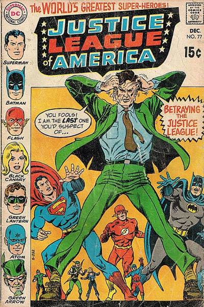 Justice League of America (1960)   n° 77 - DC Comics