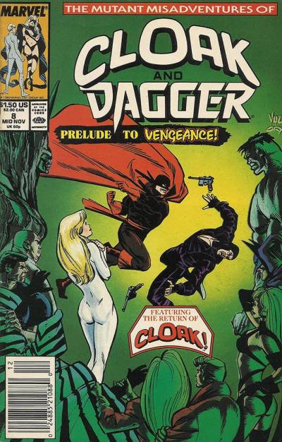 Cloak And Dagger (1988)   n° 8 - Marvel Comics