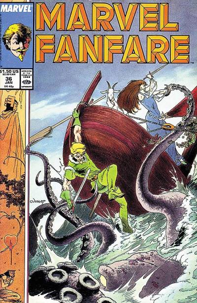 Marvel Fanfare (1982)   n° 36 - Marvel Comics