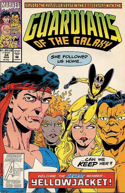 Guardians of The Galaxy (1990)   n° 34 - Marvel Comics