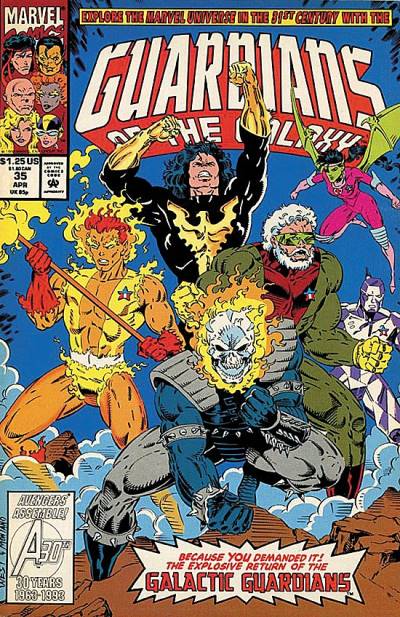 Guardians of The Galaxy (1990)   n° 35 - Marvel Comics