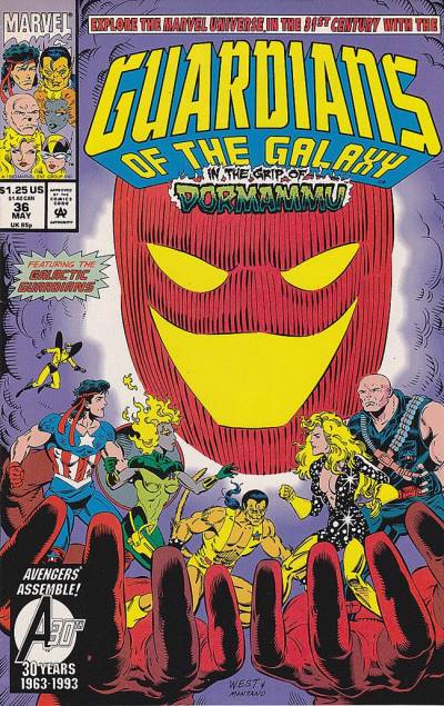 Guardians of The Galaxy (1990)   n° 36 - Marvel Comics