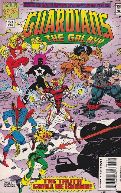 Guardians of The Galaxy (1990)   n° 57 - Marvel Comics
