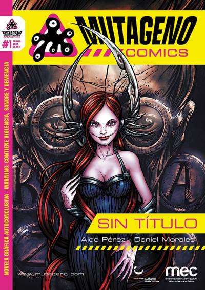 Mutageno Comics   n° 1 -  sem licenciador
