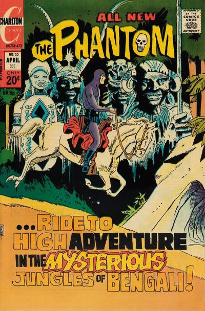 Phantom, The (1969)   n° 55 - Charlton Comics