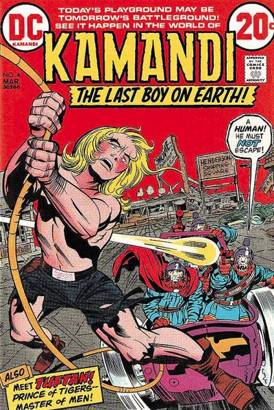 Kamandi, The Last Boy On Earth (1972)   n° 4 - DC Comics