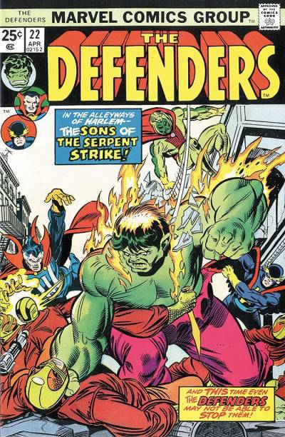 Defenders, The (1972)   n° 22 - Marvel Comics