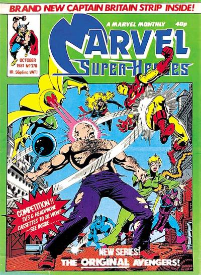 Marvel Super-Heroes (Uk) (1979)   n° 378 - Marvel Uk