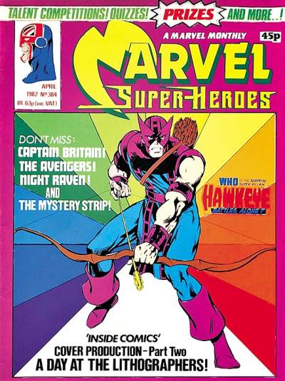 Marvel Super-Heroes (Uk) (1979)   n° 384 - Marvel Uk