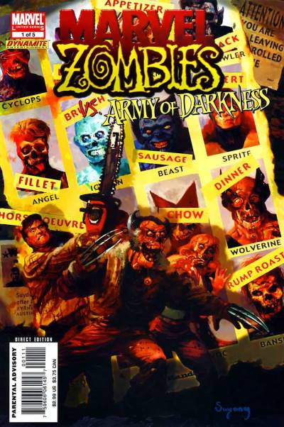 Marvel Zombies Vs. Army of Darkness (2007)   n° 1 - Marvel Comics/Dynamite Entertainment