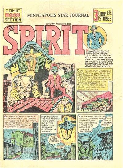 Spirit Section, The - Páginas Dominicais (1940)   n° 10 - The Register And Tribune Syndicate
