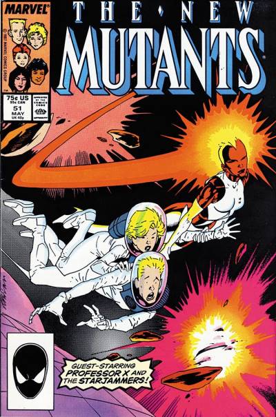 New Mutants, The (1983)   n° 51 - Marvel Comics