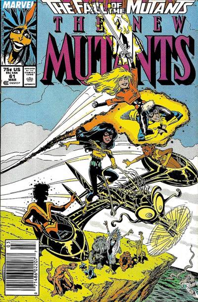 New Mutants, The (1983)   n° 61 - Marvel Comics