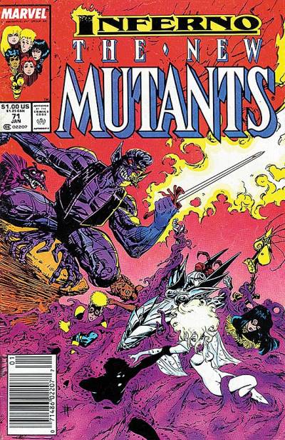 New Mutants, The (1983)   n° 71 - Marvel Comics