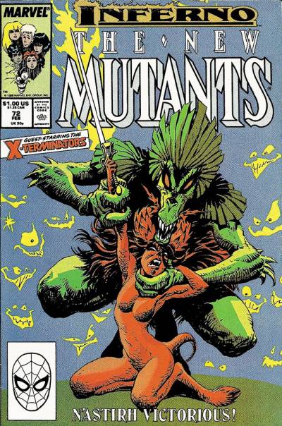 New Mutants, The (1983)   n° 72 - Marvel Comics