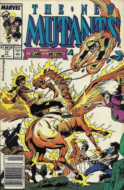 New Mutants, The (1983)   n° 77 - Marvel Comics