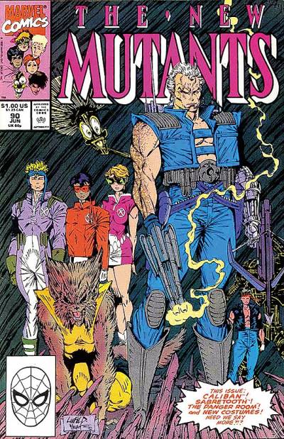 New Mutants, The (1983)   n° 90 - Marvel Comics