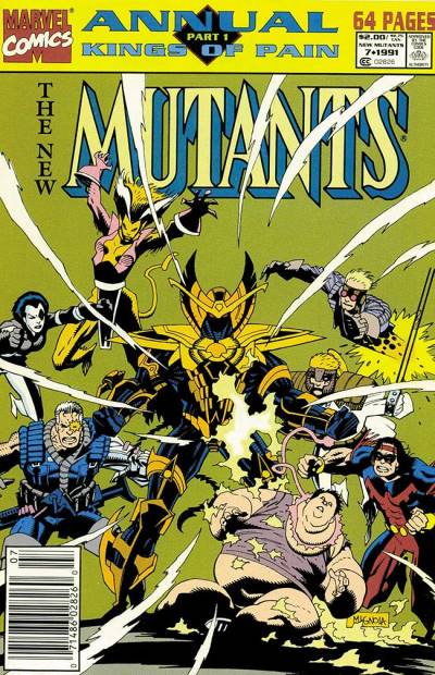 New Mutants Annual, The (1984)   n° 7 - Marvel Comics