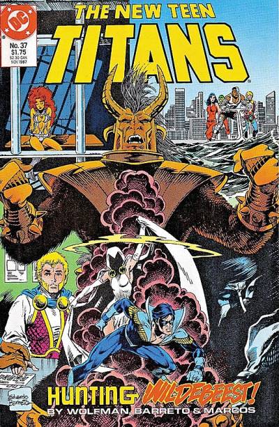 New Teen Titans, The (1984)   n° 37 - DC Comics