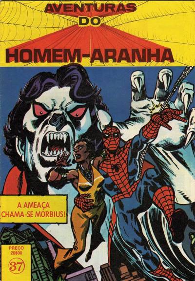 Aventuras do Homem-Aranha (1978)   n° 37 - Agência Portuguesa de Revistas