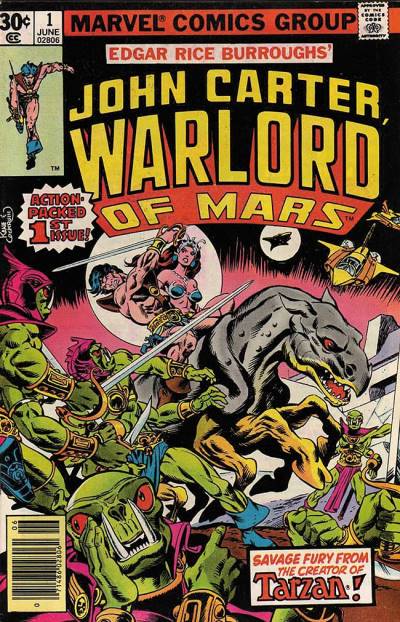 John Carter Warlord of Mars (1977)   n° 1 - Marvel Comics