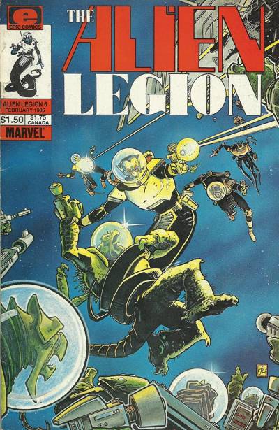 Alien Legion (1984)   n° 6 - Marvel Comics (Epic Comics)