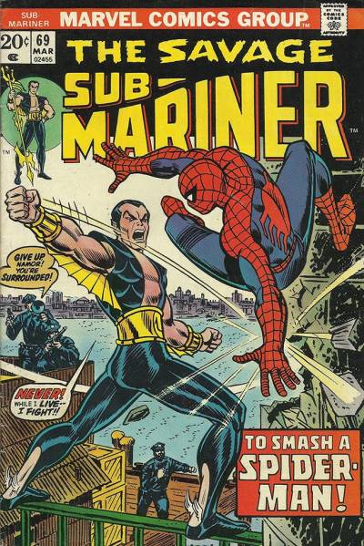 Sub-Mariner (1968)   n° 69 - Marvel Comics