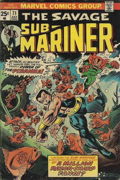 Sub-Mariner (1968)   n° 71 - Marvel Comics