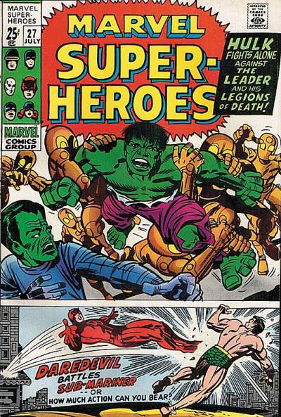 Marvel Super-Heroes (1967)   n° 27 - Marvel Comics